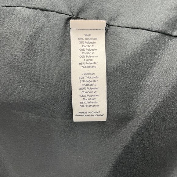 Cinq à Sept Khloe Blazer – Black Sequin Hood & Sleeves, Size 10 - Picture 11 of 13